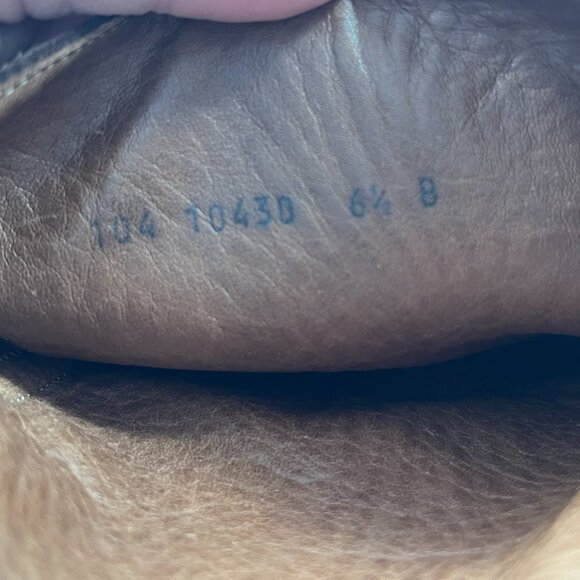 Vintage GUCCI Dark Brown Suede Buckle Mid Calf Boots Womens 36.5 6.5 B - Picture 5 of 10